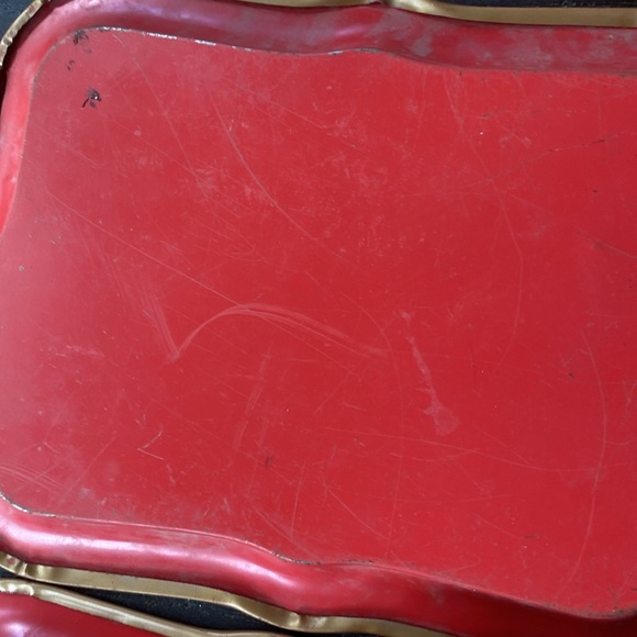 ✨ Vintage Maxey Peacock Tin Trays✨ - Picture 15 of 16